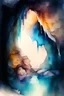 Placeholder: grotto Water color