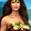 Placeholder: ultra detailed fullbody portrait of beautiful busty WONDER WOMAN, wearing skintight costume, extremely detailed digital painting, intrincate, extremely detailed smiling face,crystal clear Big Green eyes, in the style of gabrielle del otto , mystical colors , perfectly centered image, perfect composition, rim light, beautiful lighting,8k, stunning scene, raytracing