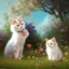 Placeholder: pltn style, cute young cats dressed in a modern costume, kawaii, reaching forward, 16k resolution concept art portrait by Greg Rutkowski, Artgerm, WLOP, Alphonse Mucha dynamic lighting hyperdetailed intricately detailed art trending on Artstation triadic colors Unreal Engine 5, digital Art, perfect composition, beautiful detailed intricate insanely detailed octane render trending on artstation, 16 k artistic photography, photorealistic concept art, soft natural volumetric c