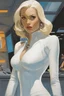 Placeholder: Emma Frost from The X-Men by Syd Mead