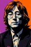 Placeholder: pop art pixels 1000 images warhol style x chairman john lennon portrait