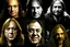 Placeholder: Crée un image avec les célébrités suivantes : Bruce dickinson, rory gallagher, ozzy osborne, DIO, Tom araya, Kurt Kobain