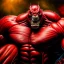 Placeholder: Ultra detailed fullbody Portrait in oil on canvas of Carnage merges with Redhulk,extremely detailed digital painting, extremely detailed face,crystal clear Big eyes, mystical colors ,perfectly centered image, perfect composition, rim light, beautiful lighting,masterpiece,8k, stunning scene, raytracing, anatomically correct, in the style of robert e howard and Ken Kelley and Ohrai Noriyoshi and Simon Bisley and tomzj1