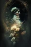 Placeholder: In this ethereal moment, Agatha Holmes stood as a conduit between worlds, her actions transcending the boundaries of the tangible and reaching into the realm of the miraculous. The flowers, now at rest upon the heart, symbolized the triumph of light over darkness, of goodness over evil.