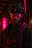 Placeholder: Cyberpunk samurai, photorealistic