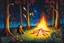 Placeholder: Winter solstice celebration under a starry sky, bonfire, night Creatures watch from the edge of the forest colourful Zdzisław Beksiński Picasso naive art Henri Matisse Alex Grey SALVADOR DALI Andy Warhol Paul Gauguin Claude Monet Gustav Klimt Ernst Ludwig Kirchner Tim Burton graffiti zentangle Marc Chagall Jackson Pollock Francis Bacon Egon Schiele Georges Seurat M.C. Escher Joan Miró Louis Wain Victo Ngai Enki Bilal Camille Pissarro art brut Odilon Redon Remedios Varo primitivism Jean-Michel