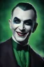 Placeholder: Bela Lugosi as Count Dracula the Joker, laughing maniacally, Short, buzz-cut green hair tapered on the sides, green eyebrows - Blue eyes - full color - 32k, UHD, 1080p, 8 x 10, glossy professional quality digital photograph - dark foggy gradated background, historic, powerful, octane rendering, exquisite detail, 30 - megapixel, 4k, 85 - mm - lens, sharp - focus, intricately - detailed, long exposure time, f8, ISO 100 - back - lighting, ((skin details, high detailed skin texture))