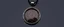 Placeholder: painite and Damascus steel pendant