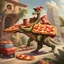 Placeholder: Pizza delivery in the Mesozoic Era.