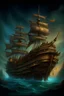 Placeholder: Portrait of fantasy ship