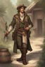 Placeholder: Male human apothecary adventurer ranger