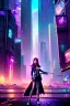 Placeholder: cyberpunk gorgeous monalisa, hyper realist, futuristic city background, hyper detailed, intricated, unreal engine, octane, rossdraws, artgerm, wlop, vallejo