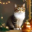 Placeholder: pltn style, cute young cats dressed in a santa costume, kawaii, reaching forward, 16k resolution concept art portrait by Greg Rutkowski, Artgerm, WLOP, Alphonse Mucha dynamic lighting hyperdetailed intricately detailed art trending on Artstation triadic colors Unreal Engine 5, digital Art, perfect composition, beautiful detailed intricate insanely detailed octane render trending on artstation, 16 k artistic photography, photorealistic concept art, soft natural volumetric c