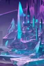 Placeholder: a crystal-punk city