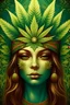 Placeholder: Cannabis Goddess third eye sacred knowledge