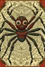 Placeholder: West African Folk Art Spider illustration