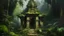 Placeholder: templo selva pintura óleo