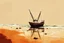 Placeholder: small fishing boat shipwreck on shore, wet ink paint, splash art, tint leak, absurd geometry, (weird:1.95), surreal, (crazy:2), (deconstruct:1.89), great verticals, great perpendiculars, bold warm rusty brown and drab and beige colors