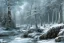 Placeholder: RIVER ROCK FOREST WINTER