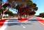 Placeholder: Day in quinta do lago, main avenida with red cycling lane