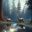 Placeholder: Landscape variants,deer hyperphotorealistic,photography, natural lighting, octane render, trending by artstation