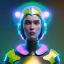 Placeholder: woman, rounded face, round helmet, retro futuristic, latex coat, vibrant color, highly detailed, art stations, concept art, smooth, unreal engine 5, god rays, ray tracing, RTX, lumen lighting, ultra detail, volumetric lighting, 3d, finely drawn, high definition, high resolution.