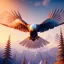 Placeholder: eagle, feathers, ultra high definition, 8k, unreal engine 5, ultra sharp focus, summer ambiance, mountains