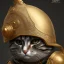 Placeholder: a cat wearing a medieval helmet, high detail, photo, 8k, ray-tracing