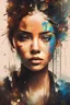 Placeholder: A ultra realistic poster having word sign as “street art ”, by Daniel Castan Carne Griffiths Andreas Lie Russ Mills Leonid Afremov, black background, knilfe style, acrílic.