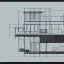 Placeholder: Futuristic, house section, architectural section drawing