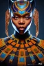 Placeholder: A photo taken from an african village "black panther", <character or scene>, kente, cinematic lighting --v 4 --q 2