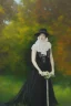 Placeholder: Full body portrait, painting, medium shot lady NewEnglandGothic