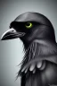 Placeholder: Very evil looking crow