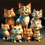 Placeholder: cats dibujo animado 3D