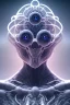 Placeholder: portrait full human body, meditation, third eye, universe, fourth dimension, fractal, realistic, 8k, high quality, extreme detail, symmetrical,