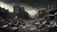 Placeholder: a thought-provoking visual representation of our stingy system of greed that resists giving anything for anything, societal critique, dark and gritty, dystopian landscape, barren and desolate, crumbling infrastructure, a stark contrast between opulence and poverty, protest art, political commentary, digital art, low saturation, wide-angle shot, dramatic lighting, strong shadows, somber atmosphere, emphasis on disparity, high detail, 4k resolution.