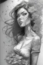 Placeholder: ::<BIG >, inking COMIX on pencils by Richard Luong :: ,((priscila huggins beautiful woman )), (t-shirt or dress:1.3), (beautiful and clear background:1.2), (extremely detailed, ultra-detailed, best shadow:1.1), bare shoulders, flowers and petals, , (white background:0.5), (illustration :1.1), (extremely fine and beautiful GIRL:1.1), (perfect details:1.1) :: , ( detailed eyes and detailed face:1.3),