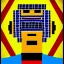 Placeholder: robot portrait in Kente, cinematic, ghana flag, african pattern symbols, engraved, 8k quality