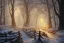 Placeholder: FOREST LANTERN WINTER PATH FALL