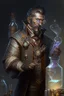 Placeholder: humane male artificer alchemist aristocrat engineer