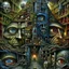 Placeholder: Illuminati is the machine. Faces. Scared man. Group of eyes. Brutalist framework building. People from the deep. H r. Giger machines. Modifiers: Award winning photography oil on canvas dynamic lighting imperial colors quilling Marc Chagall Boris Vallejo Beksiński Stained Glass Horror themed By Dan Witz Stephen Gammell Rosina Wachtmeister Alfred Henry Maurer Inspired by Hope Gangloff oil on canvas