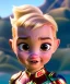 Placeholder: Baby captain marvel, full body, bokeh