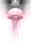 Placeholder: photo RAW, (Black and pink : Portrait of a ghostly jellyfish, shiny aura, highly detailed, gold filigree, intricate motifs, organic tracery, by Android jones, Januz Miralles, Hikari Shimoda, glowing stardust by W. Zelmer, perfect composition, smooth, sharp focus, sparkling particles, lively coral reef background Realistic, realism, hd, 35mm photograph, 8k), masterpiece, award winning photography, natural light, perfect composition, high detail, hyper realistic, artful, digital art trending