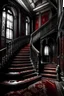 Placeholder: gothic mansion bloody staircase