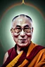 Placeholder: dalai lama like a demon with horn