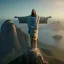 Placeholder: Christ the Redeemer, unreal engine 5, cinematic lighting, photorealistic, realistic, hyper detailed, 8k, octane render, cinema 4d