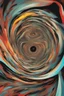 Placeholder: Explore the depths of insanity through the lens of a warped eye; abstract art