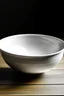 Placeholder: empty white bowl