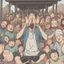 Placeholder: a guy being so awesome that everyone is prayisng him