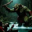 Placeholder: Ogre Lifting Lizard above a Rivers of Blood from Pan's Labyrinth (2006)